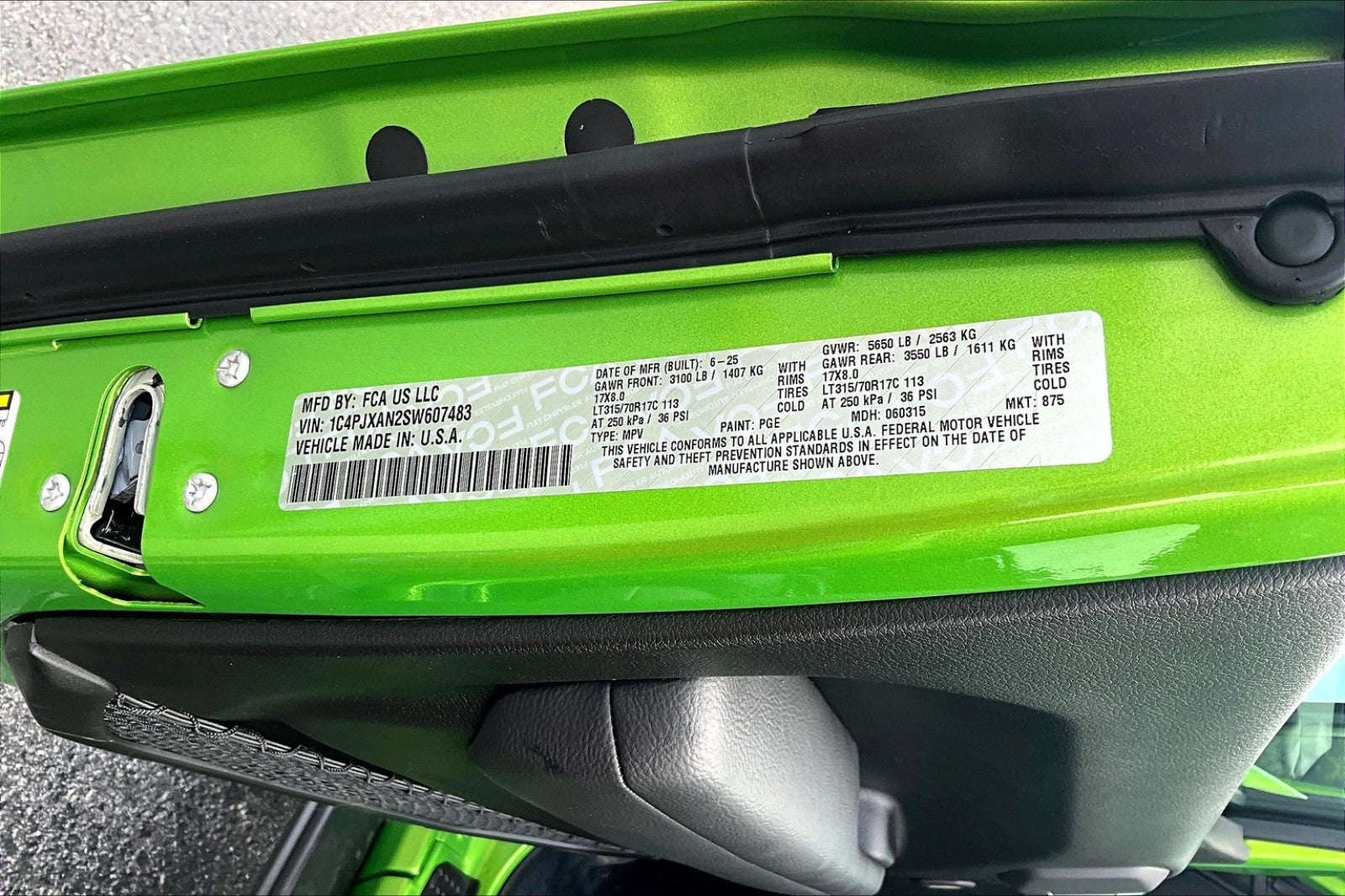 2025 Jeep Wrangler WRANGLER 2-DOOR WILLYS