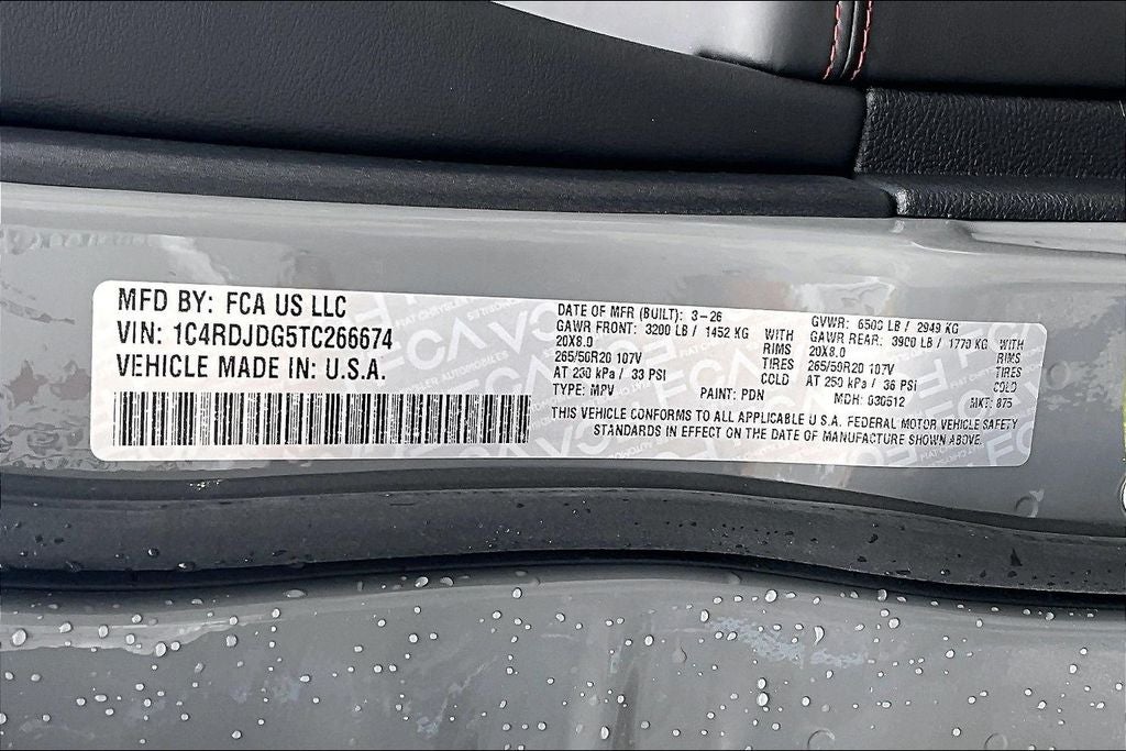 2026 Dodge Durango DURANGO GT PLUS AWD