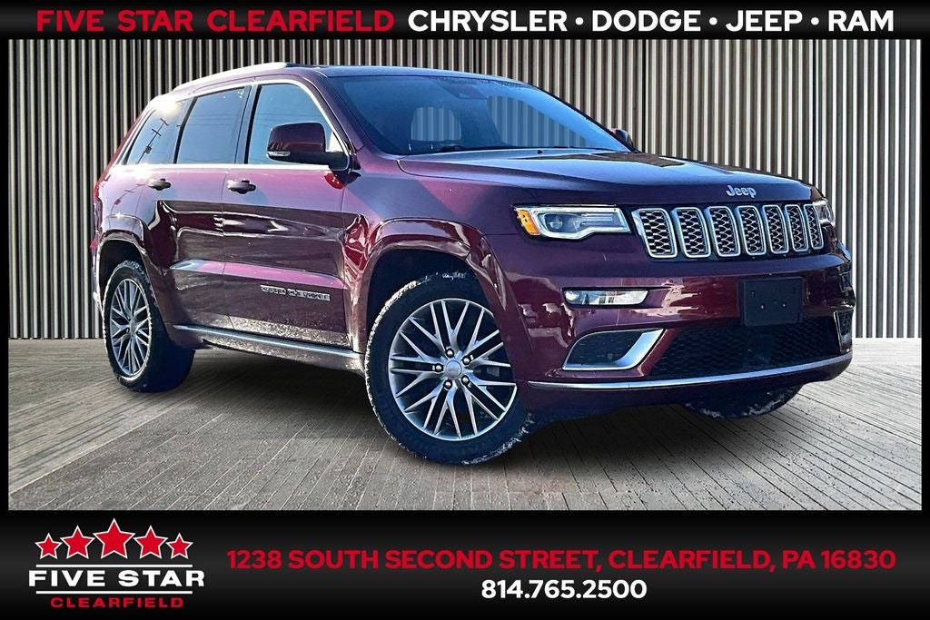 2018 Jeep Grand Cherokee Summit Platinum Ed