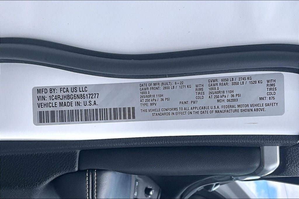 2022 Jeep Grand Cherokee Limited 4x4