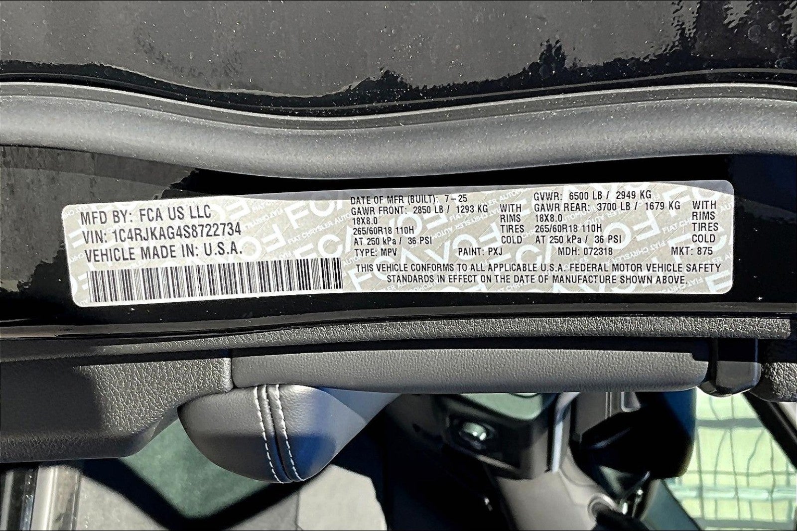 2025 Jeep Grand Cherokee GRAND CHEROKEE L ALTITUDE X 4X4