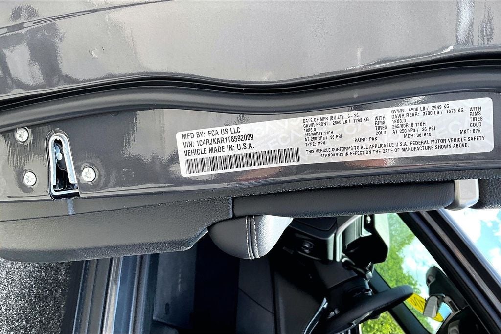 2026 Jeep Grand Cherokee GRAND CHEROKEE L LAREDO ALTITUDE 4X4