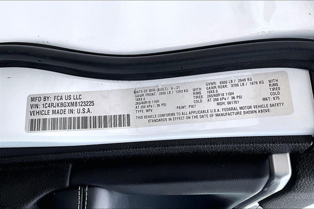 2021 Jeep Grand Cherokee L Limited