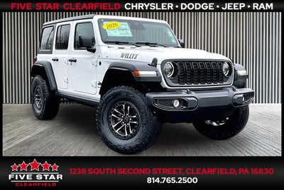 2026 Jeep Wrangler WRANGLER 4-DOOR WILLYS