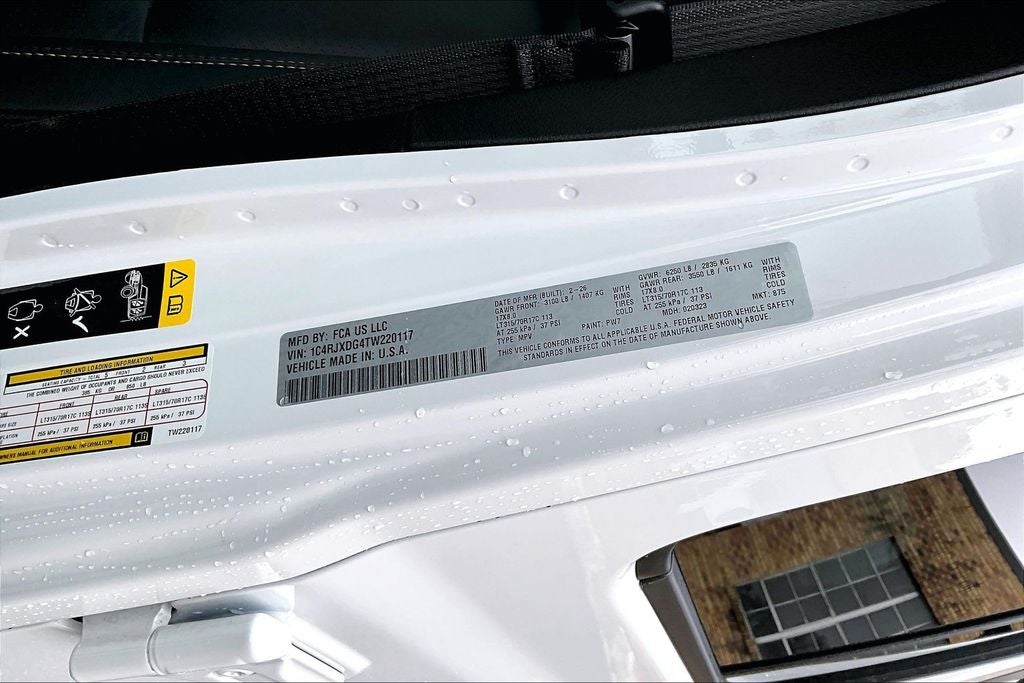 2026 Jeep Wrangler WRANGLER 4-DOOR WILLYS