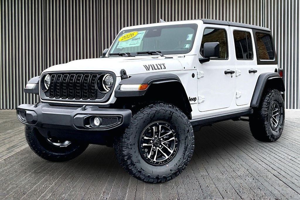 2026 Jeep Wrangler WRANGLER 4-DOOR WILLYS