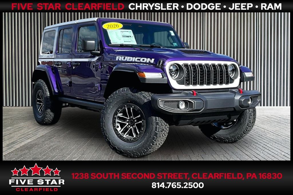 2026 Jeep Wrangler WRANGLER 4-DOOR RUBICON
