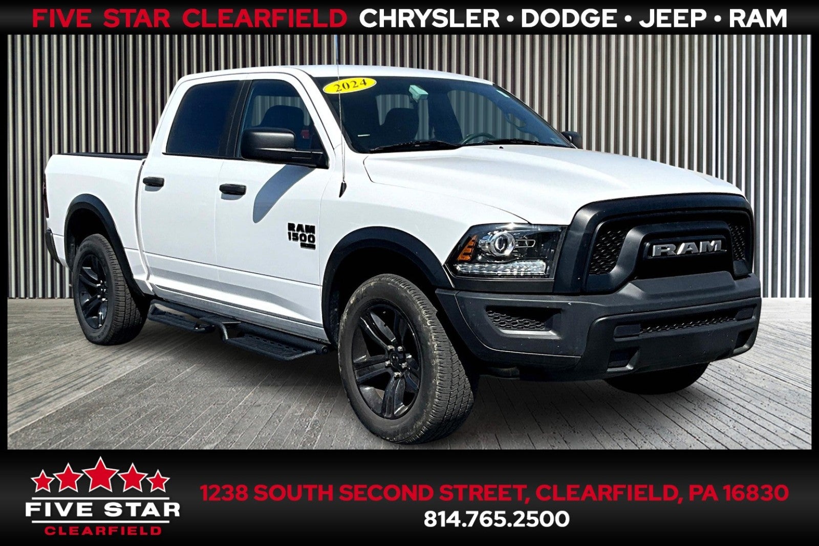 2024 RAM 1500 Classic Warlock Crew Cab 4x4 5'7' Box
