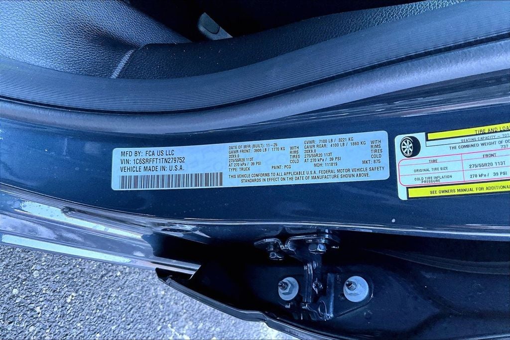 2026 RAM Ram 1500 RAM 1500 BIG HORN CREW CAB 4X4 5'7' BOX