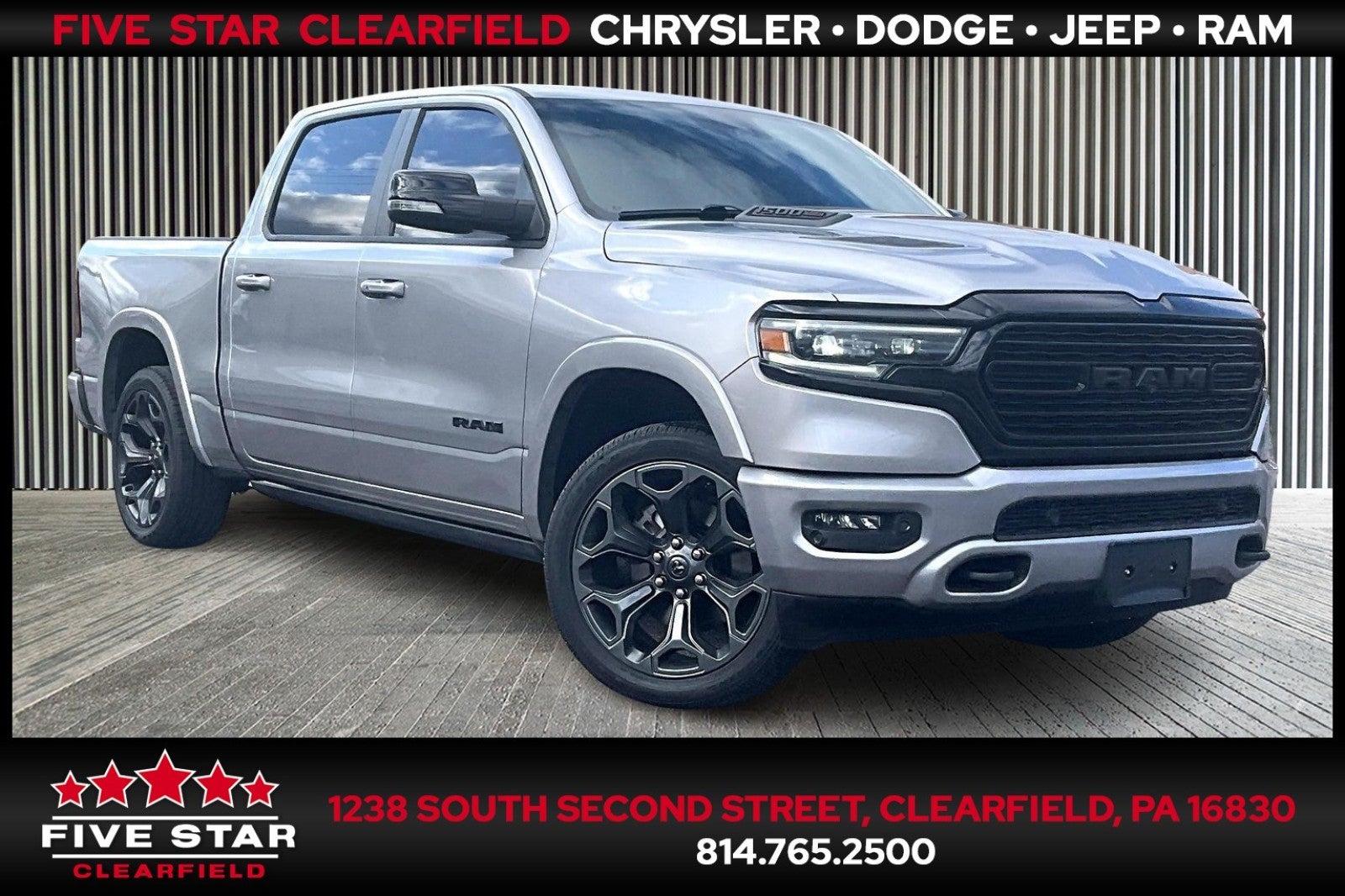 2021 RAM 1500 Limited Crew Cab 4x4 5'7' Box