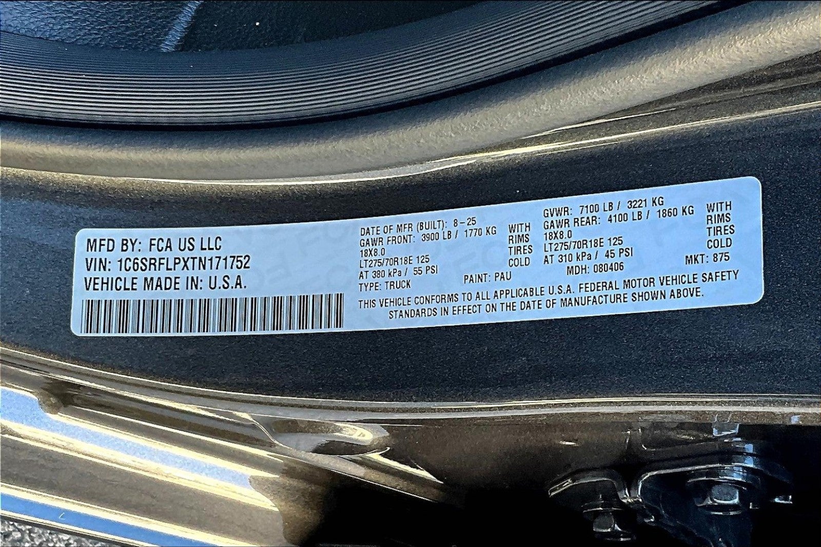 2026 RAM Ram 1500 RAM 1500 REBEL CREW CAB 4X4 5'7' BOX