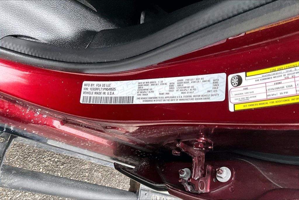 2023 RAM 1500 Rebel Crew Cab 4x4 5'7' Box