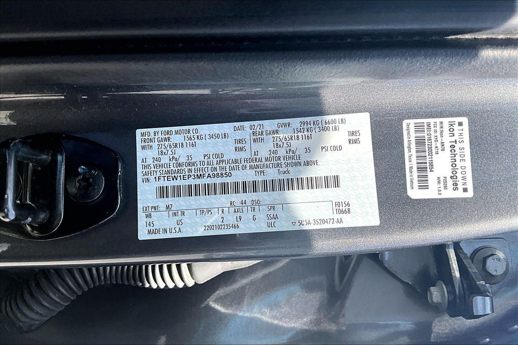 2021 Ford F-150 XLT