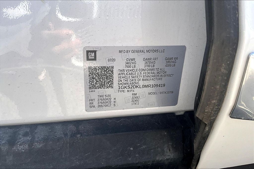 2021 GMC Yukon 4WD Denali