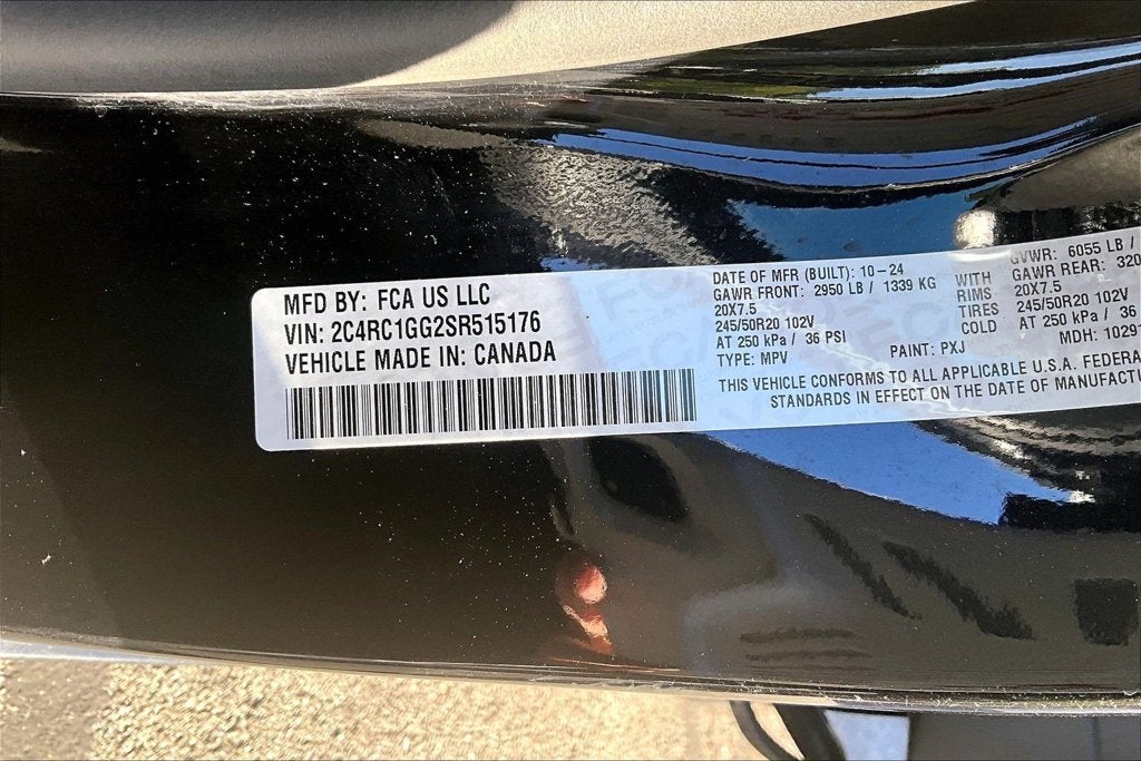2025 Chrysler Pacifica Limited