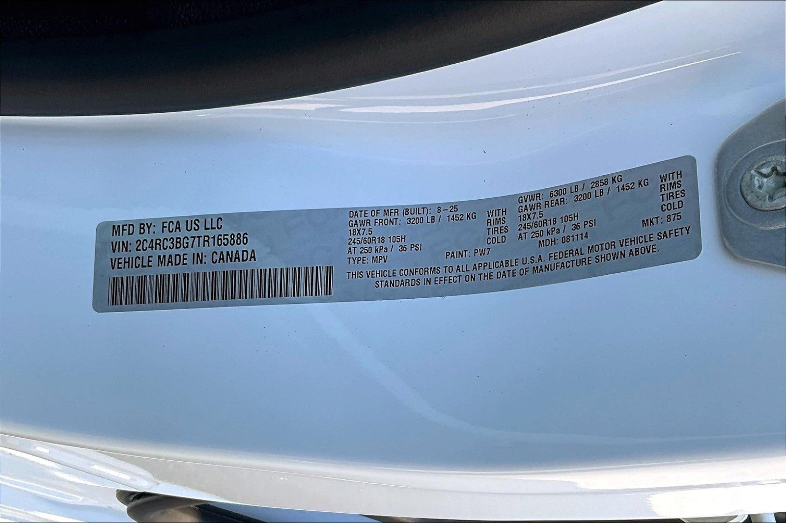 2026 Chrysler Pacifica PACIFICA SELECT AWD