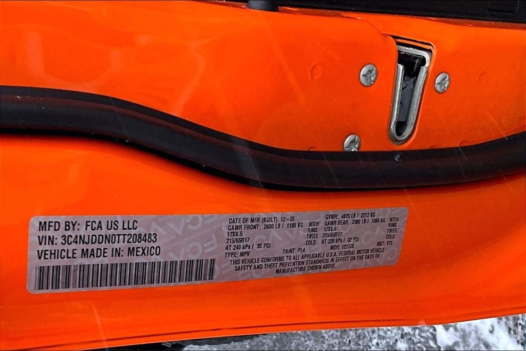 2026 Jeep Compass COMPASS TRAILHAWK 4X4