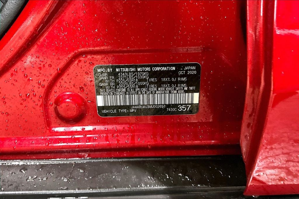 2021 Mitsubishi Outlander Sport 2.0 ES