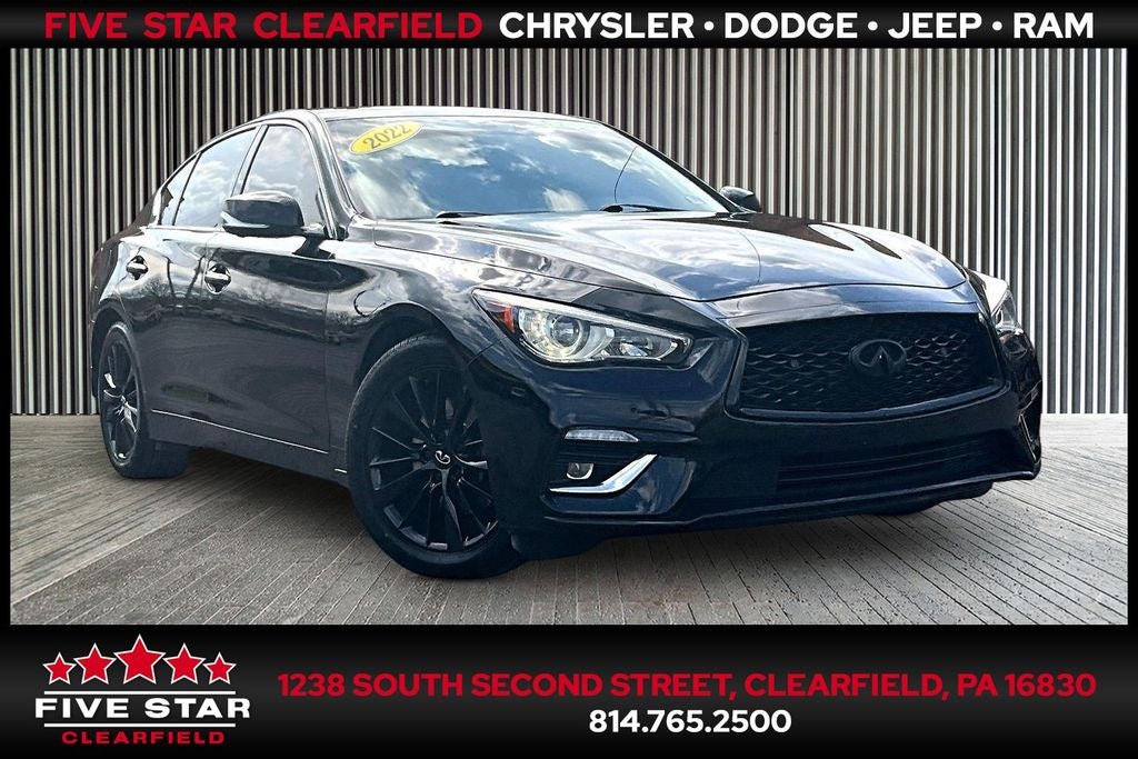 2022 INFINITI Q50 LUXE AWD