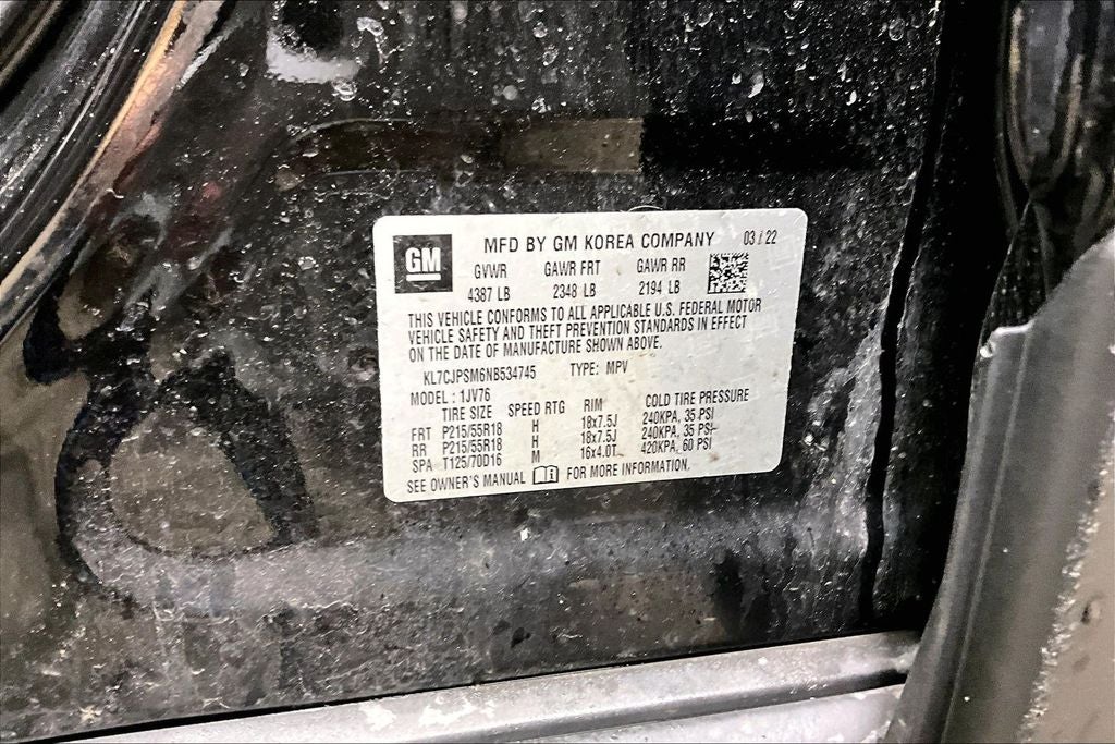 2022 Chevrolet Trax AWD LT