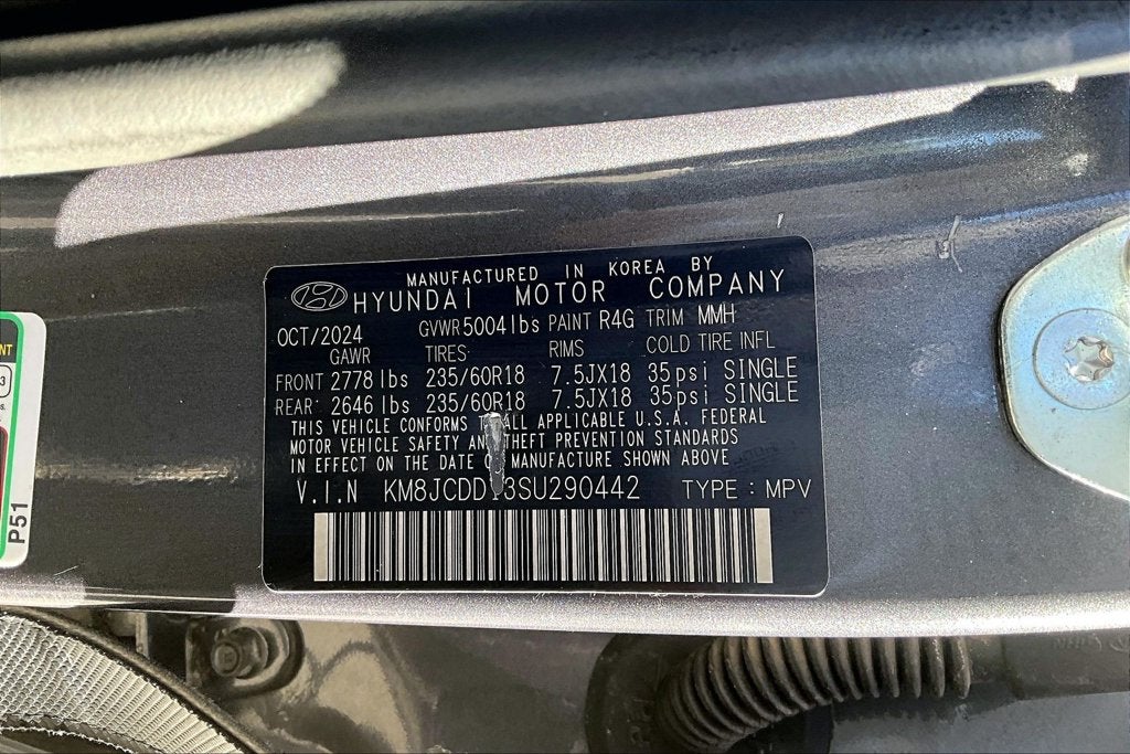 2025 Hyundai Tucson Hybrid SEL Convenience