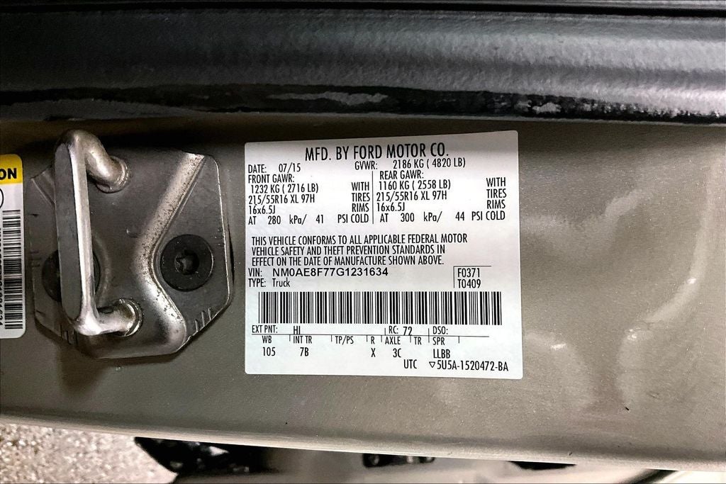 2016 Ford Transit Connect XLT