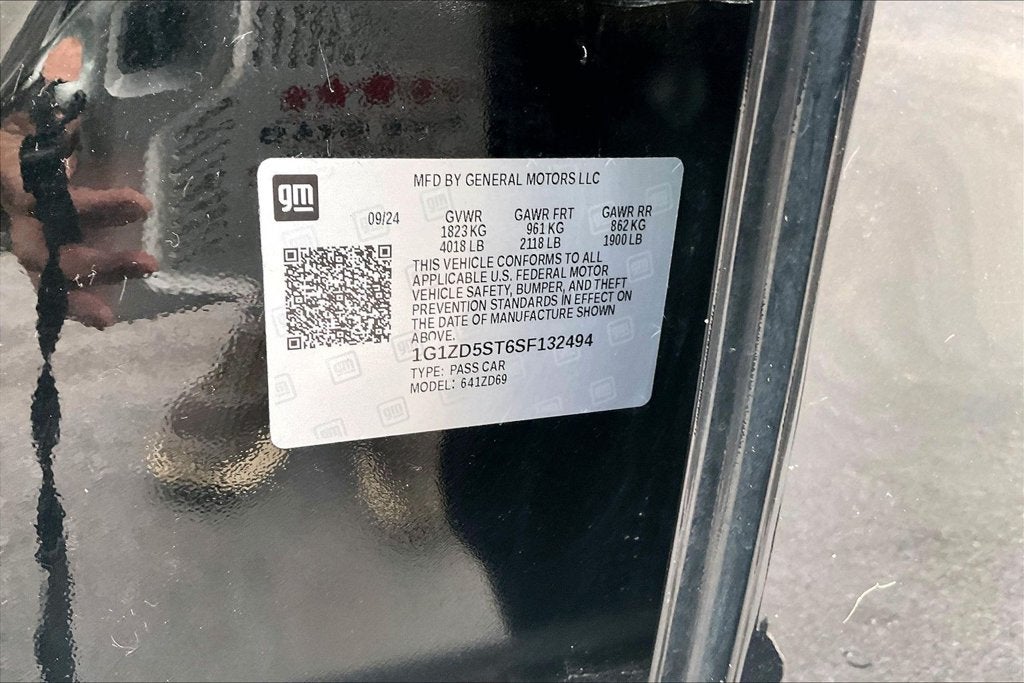 2025 Chevrolet Malibu LT 1LT