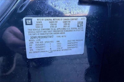 2017 Chevrolet Equinox LT