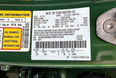 2025 Ford Bronco Sport Big Bend