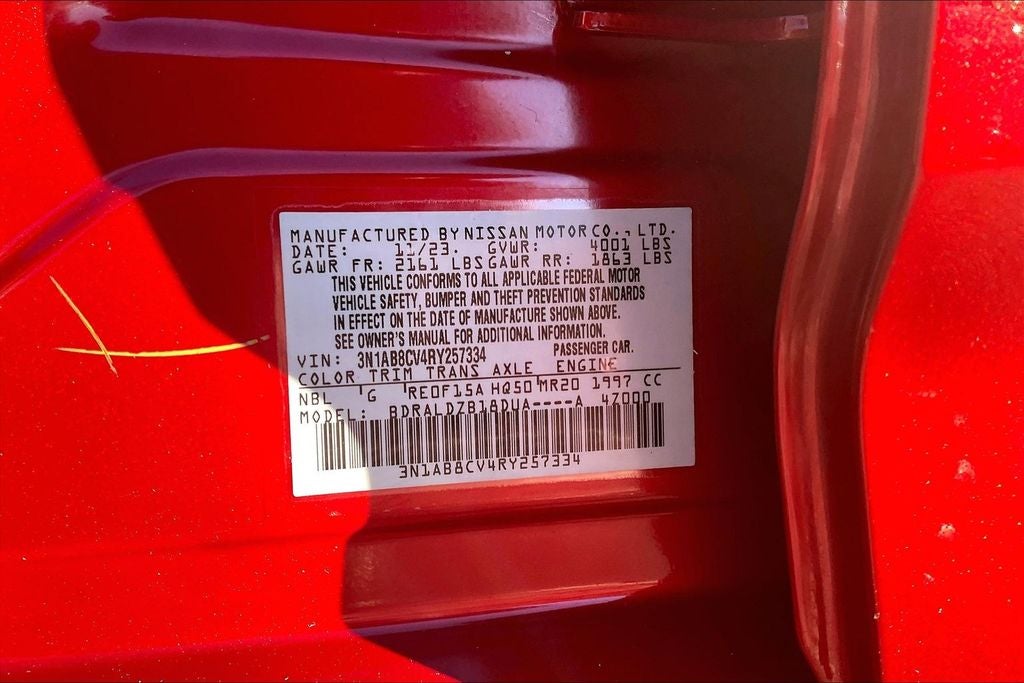 2024 Nissan Sentra SV