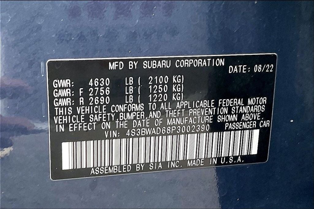 2023 Subaru Legacy Premium