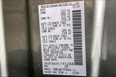 2024 Nissan Rogue SV Premium