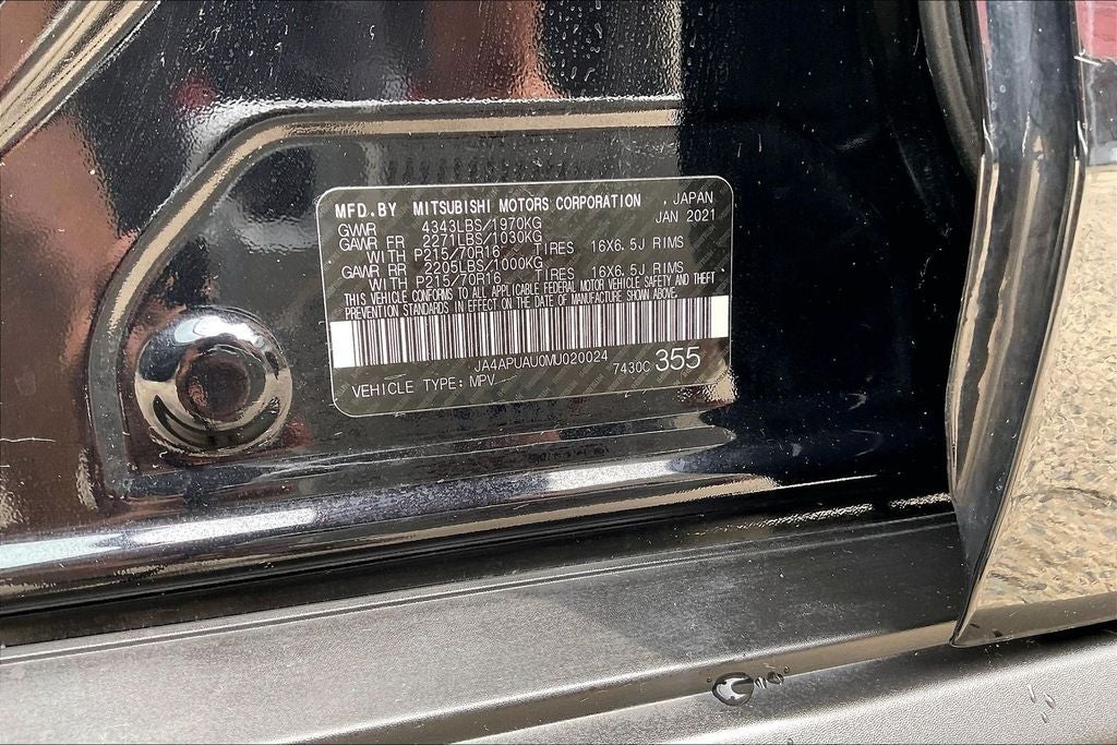 2021 Mitsubishi Outlander Sport 2.0 S
