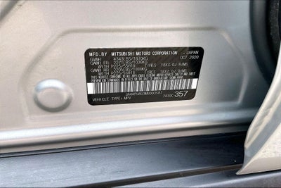 2021 Mitsubishi Outlander Sport 2.0 ES