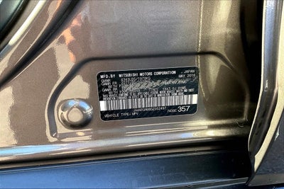 2016 Mitsubishi Outlander Sport SE