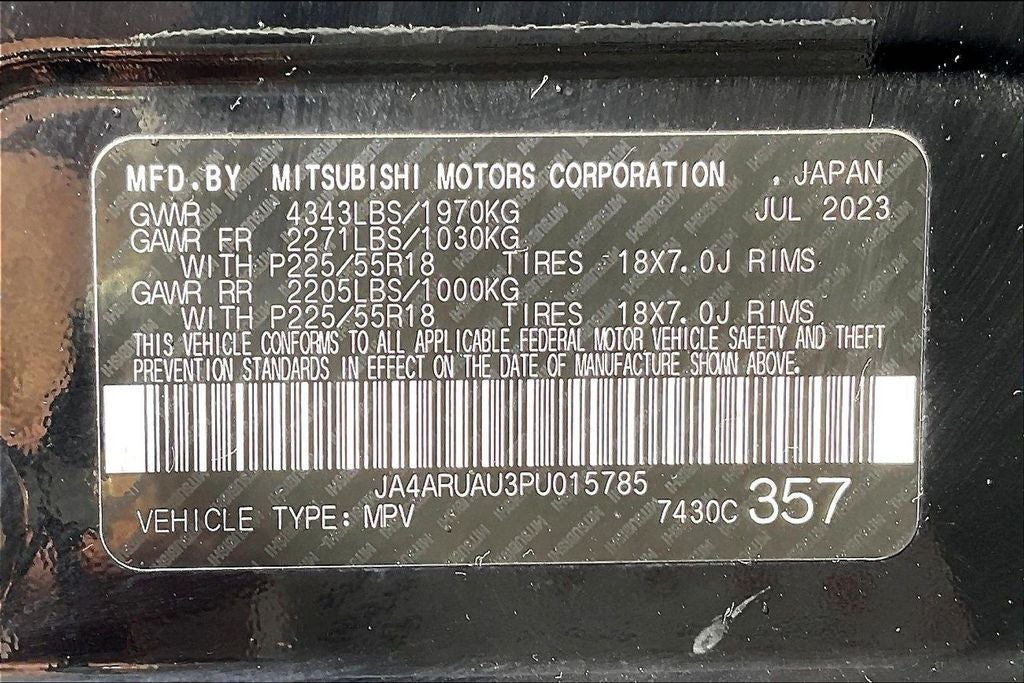 2023 Mitsubishi Outlander Sport 2.0 ES