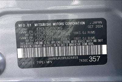 2024 Mitsubishi Outlander Sport 2.0 ES