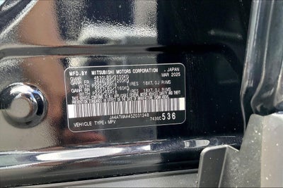 2025 Mitsubishi Eclipse Cross SE w/Pano