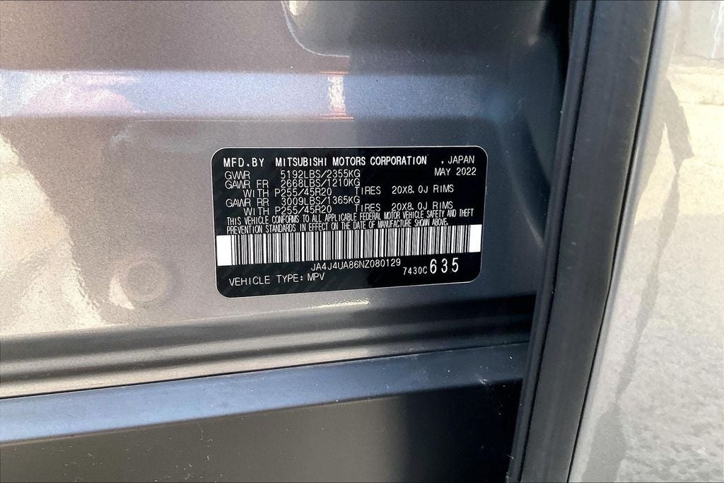 2022 Mitsubishi Outlander SE