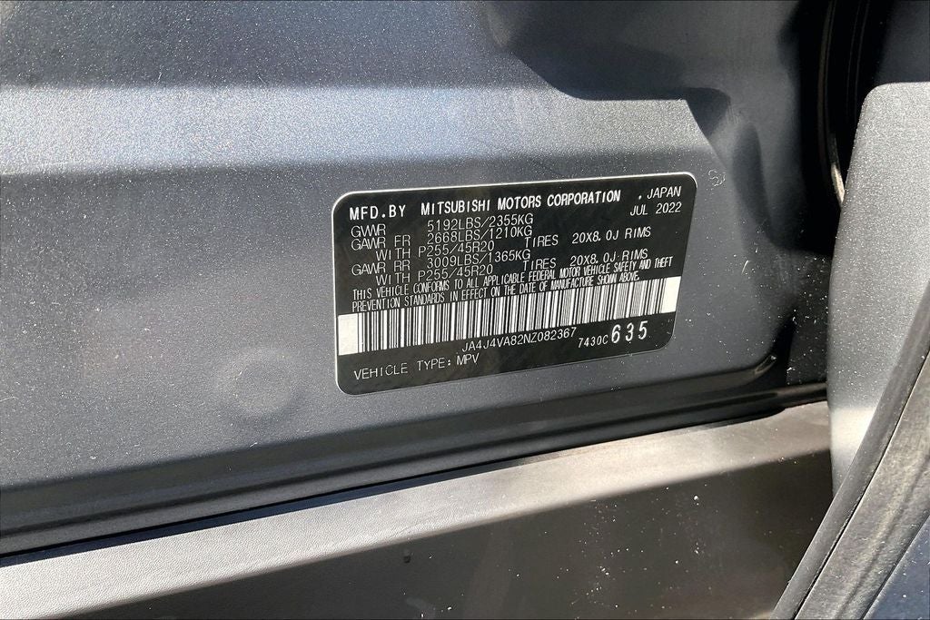 2022 Mitsubishi Outlander SEL Touring
