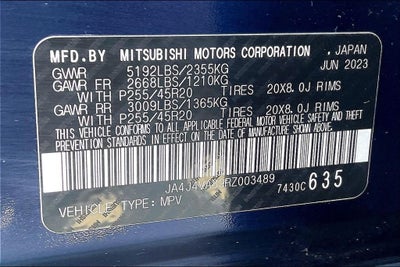 2024 Mitsubishi Outlander SE