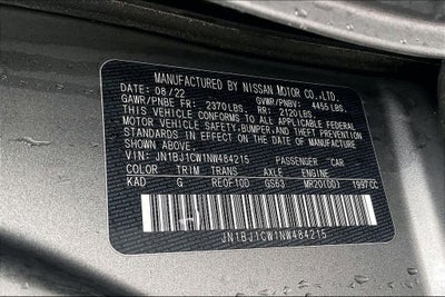 2022 Nissan Rogue Sport SL Premium