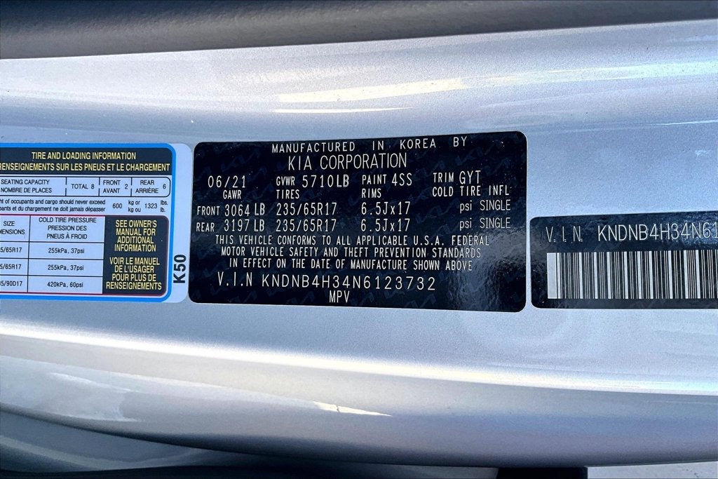 2022 Kia Carnival LXS